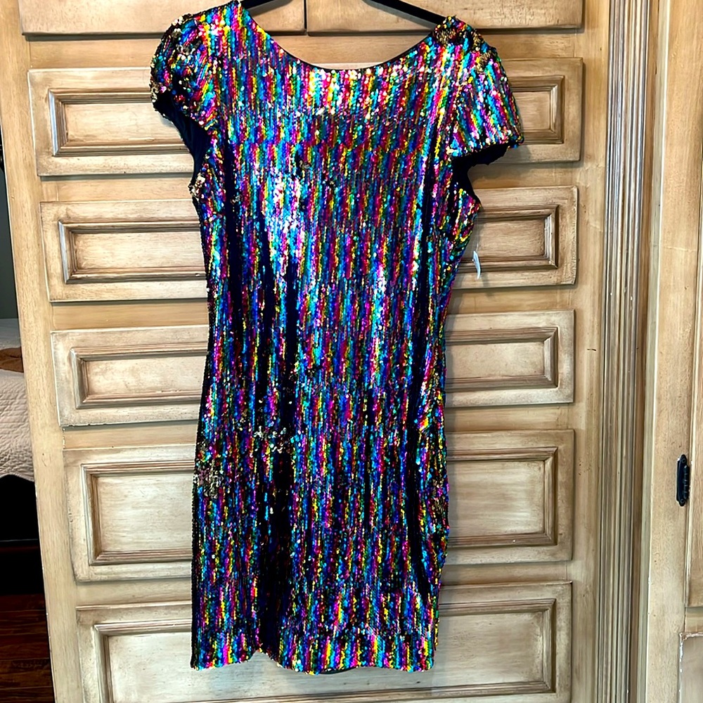 Dress The Population Sequin Dress